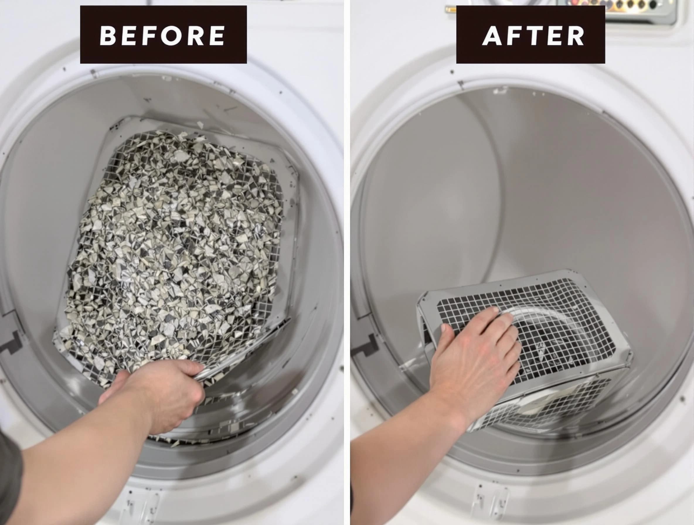 Professional lint trap cleaning by Austell Dryer Vent Cleaning in Austell