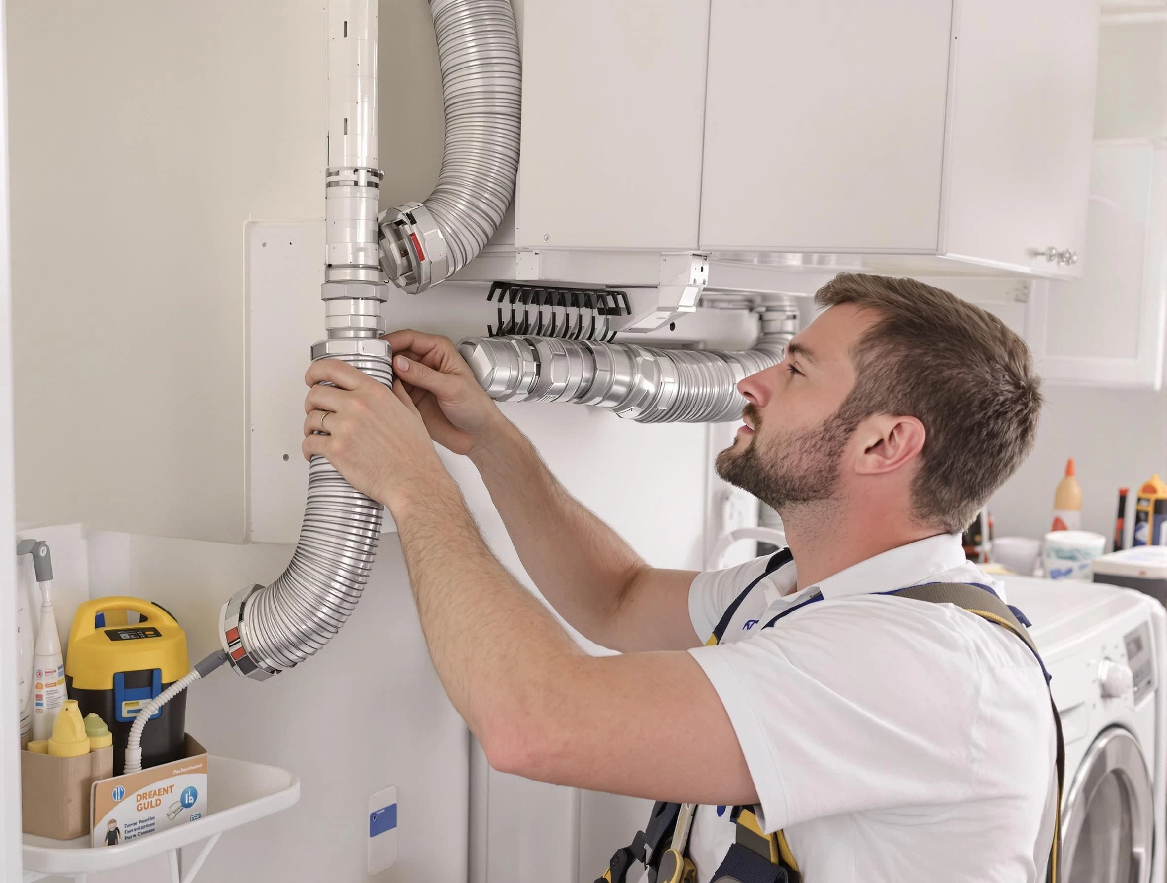 Professional dryer vent repair and installation by Austell Dryer Vent Cleaning in Austell