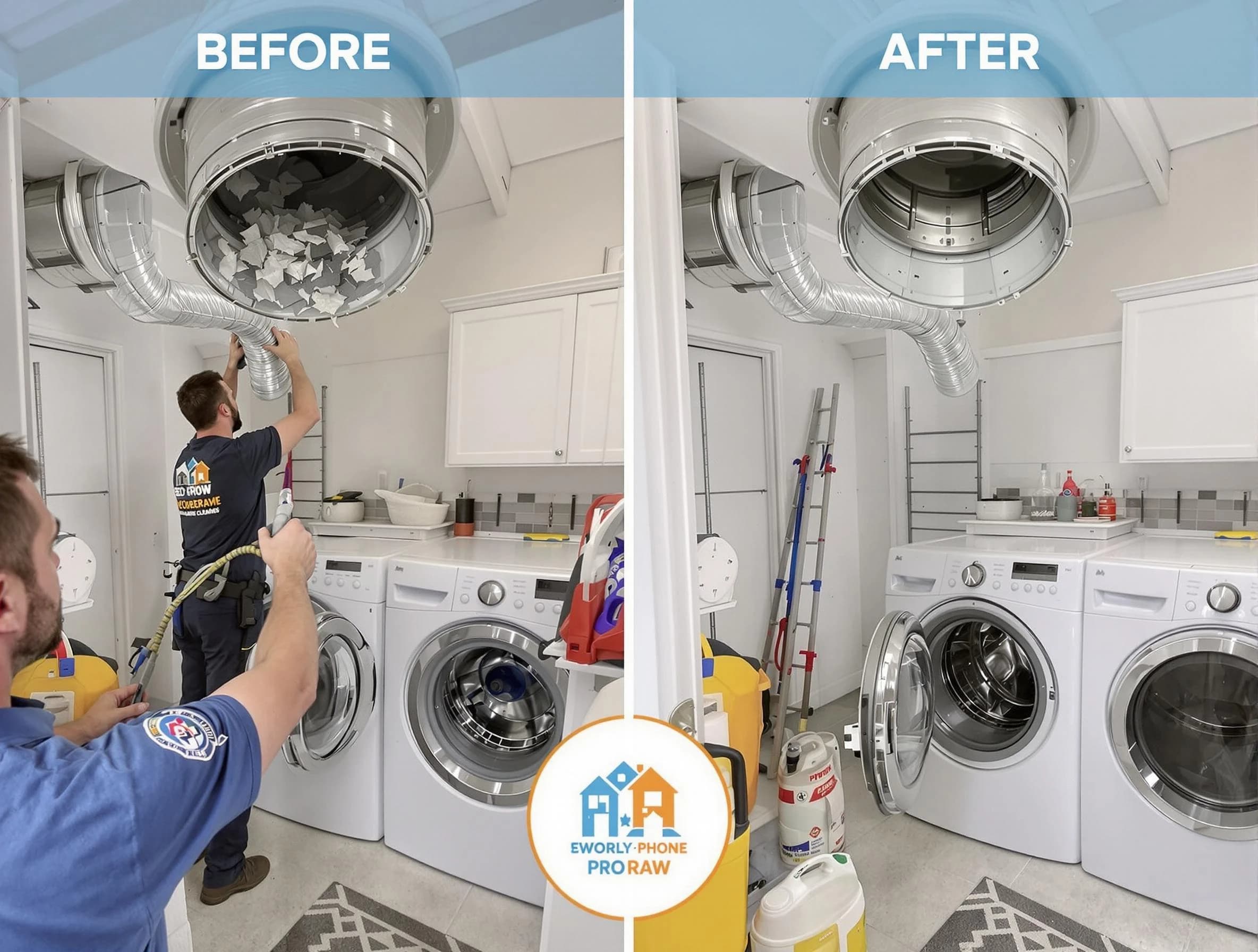 Residential dryer vent cleaning by Austell Dryer Vent Cleaning in Austell
