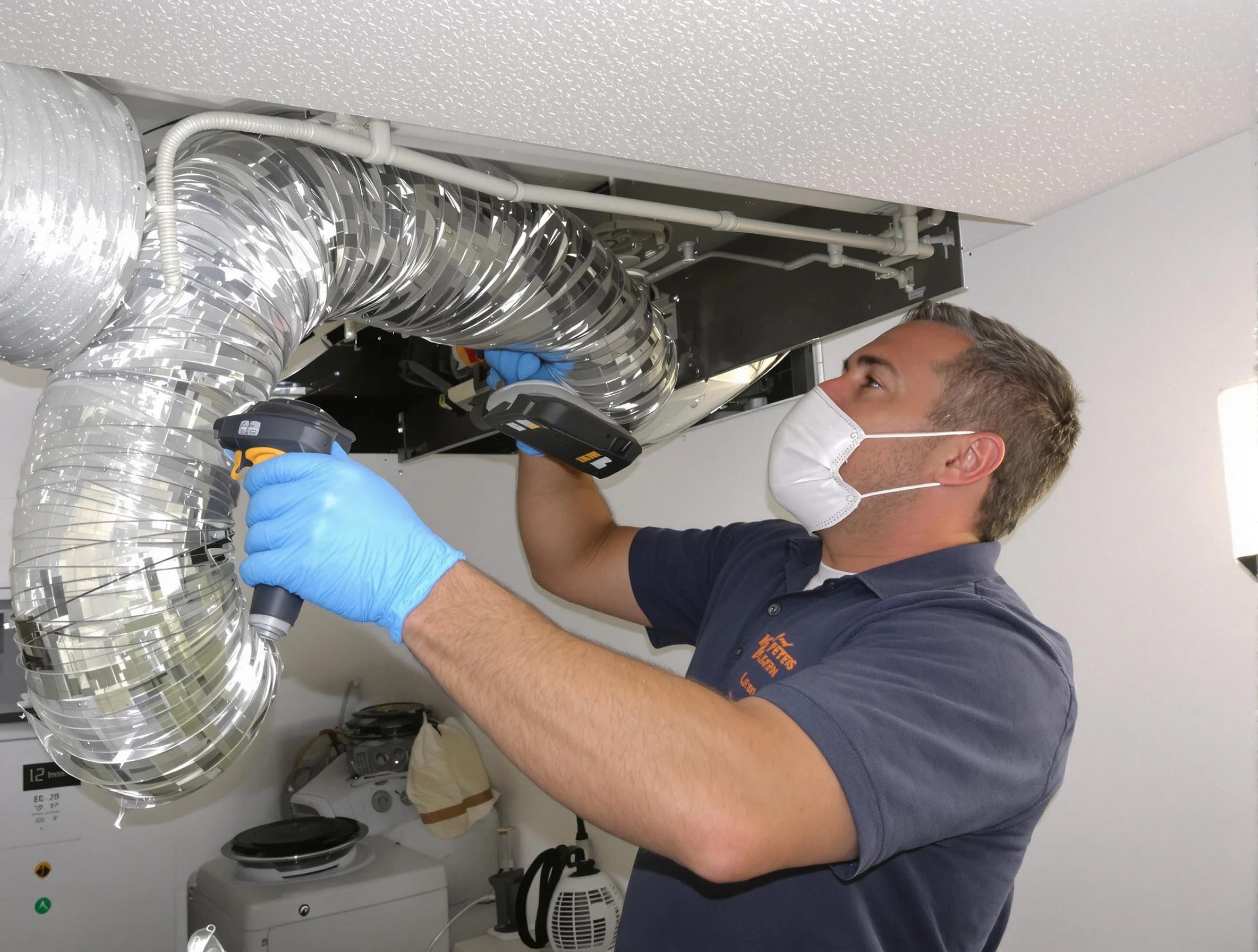 Austell Dryer Vent Cleaning professional performing thorough residential dryer vent cleaning in Austell