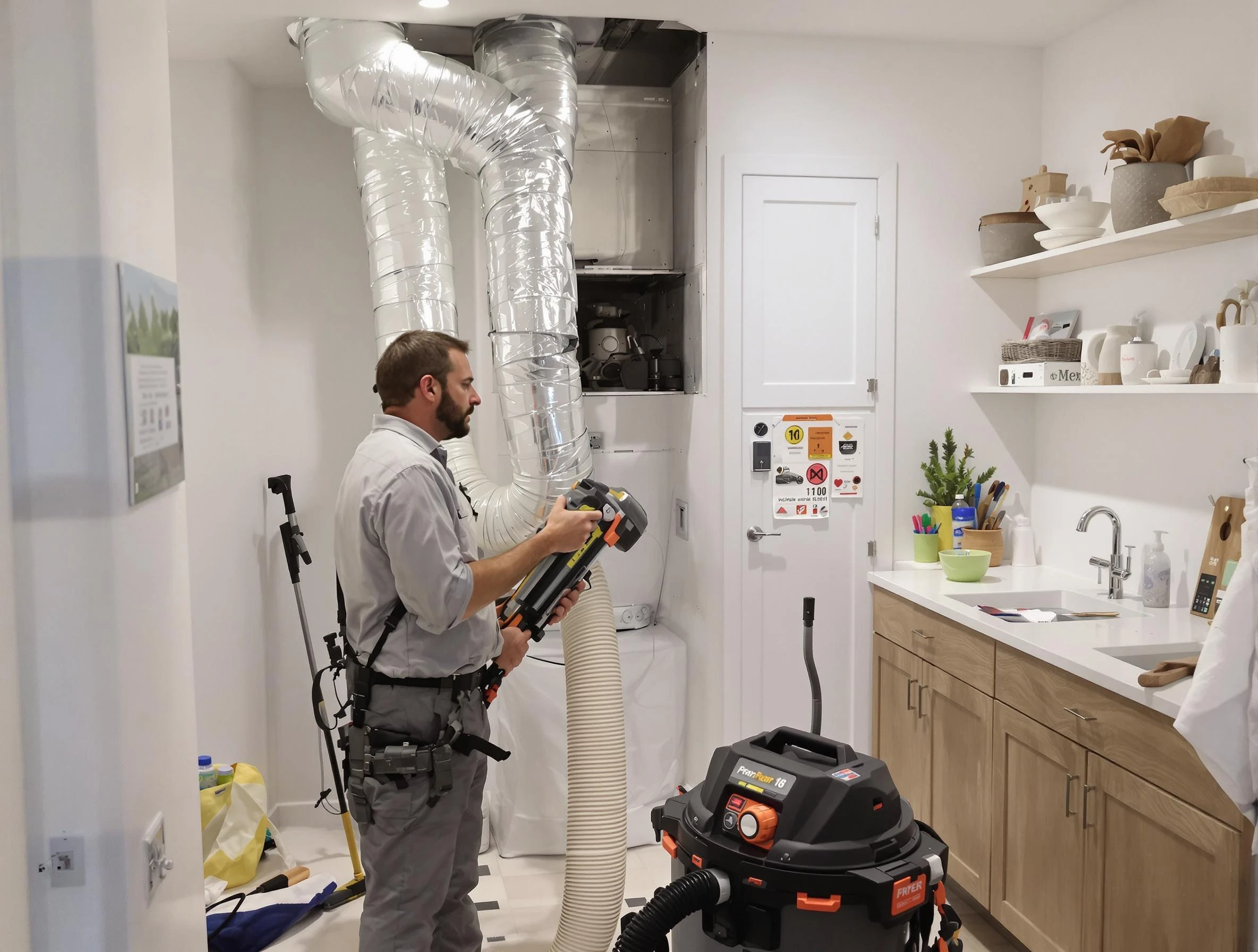 Clogged Dryer Vent Cleaning in Austell