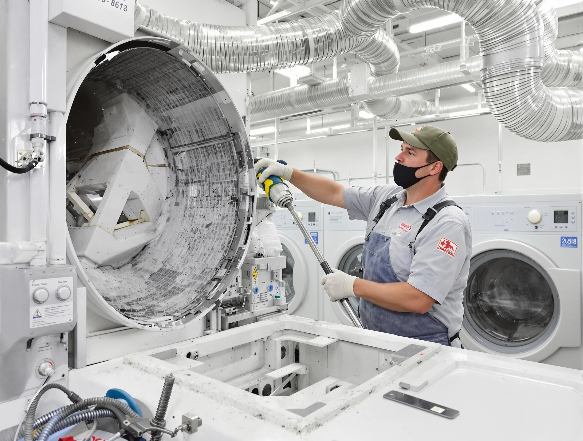 Commercial Dryer Vent Cleaning in Austell