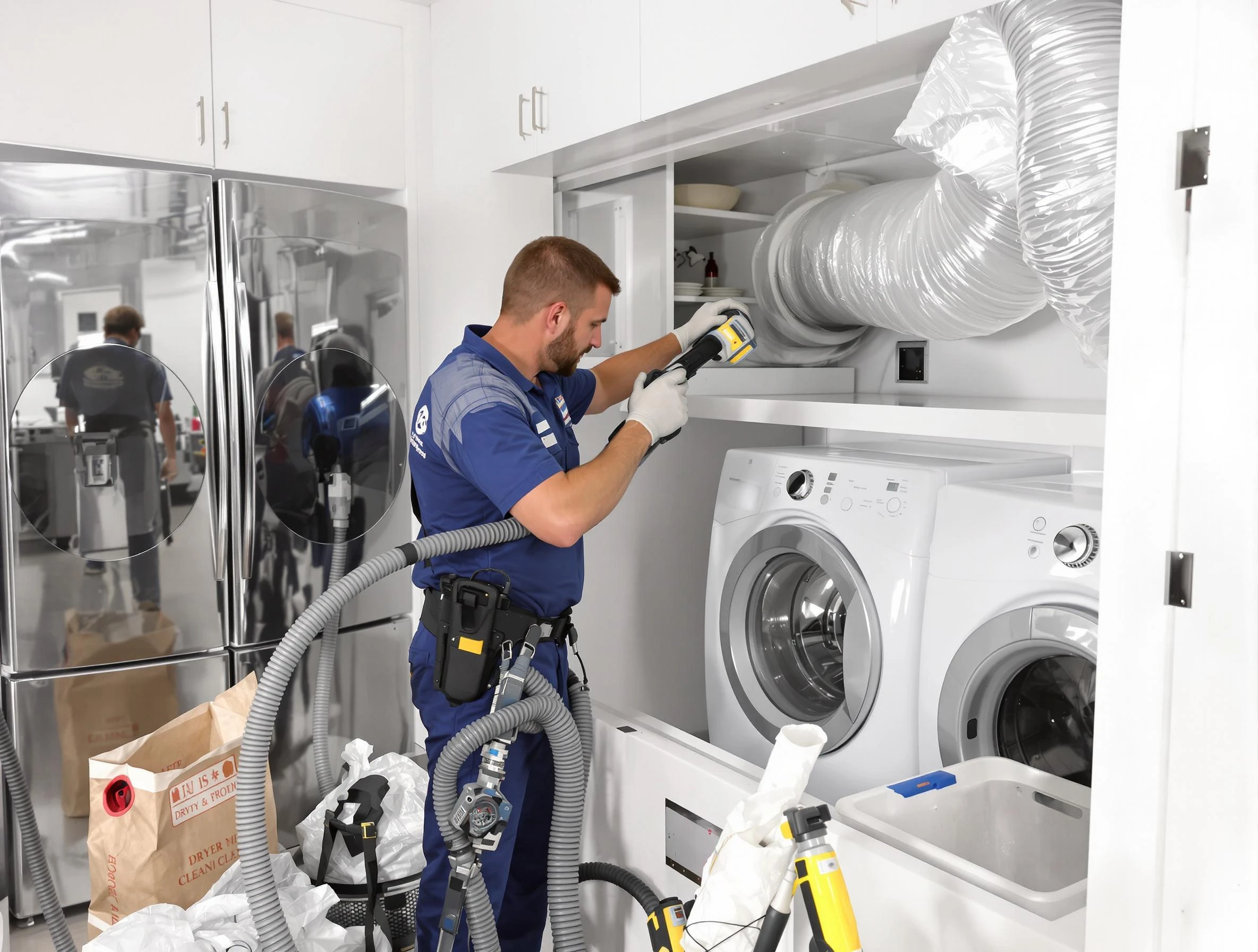 Professional duct cleaning by Austell Dryer Vent Cleaning in Austell